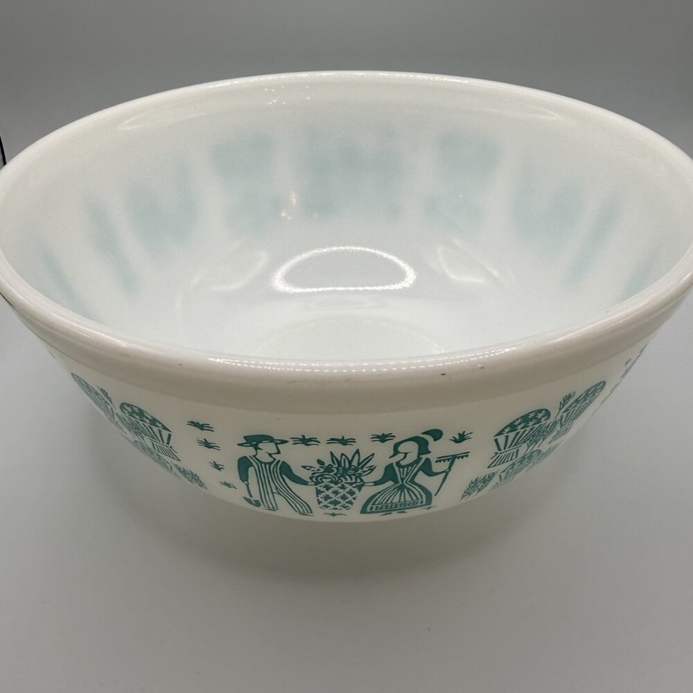 Vintage Pyrex Amish Butter Print 403 Bowl - Picture 5 of 8